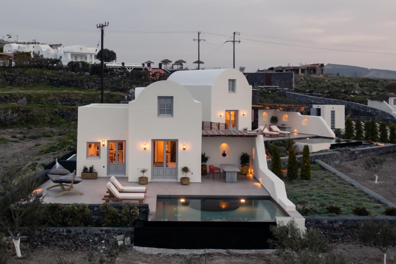 Saint John Oia-Exclusive Private Heated Pool Villas 外观 照片