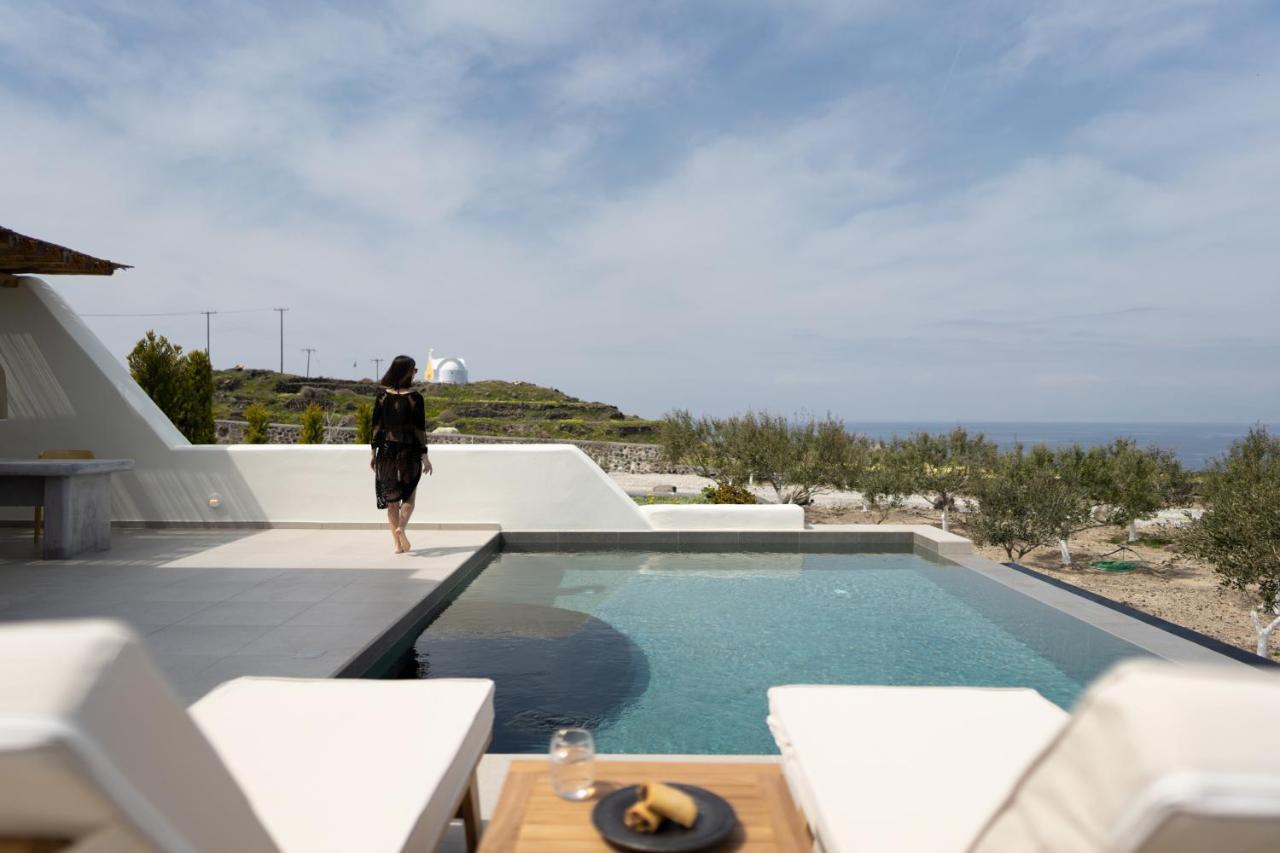 Saint John Oia-Exclusive Private Heated Pool Villas 外观 照片