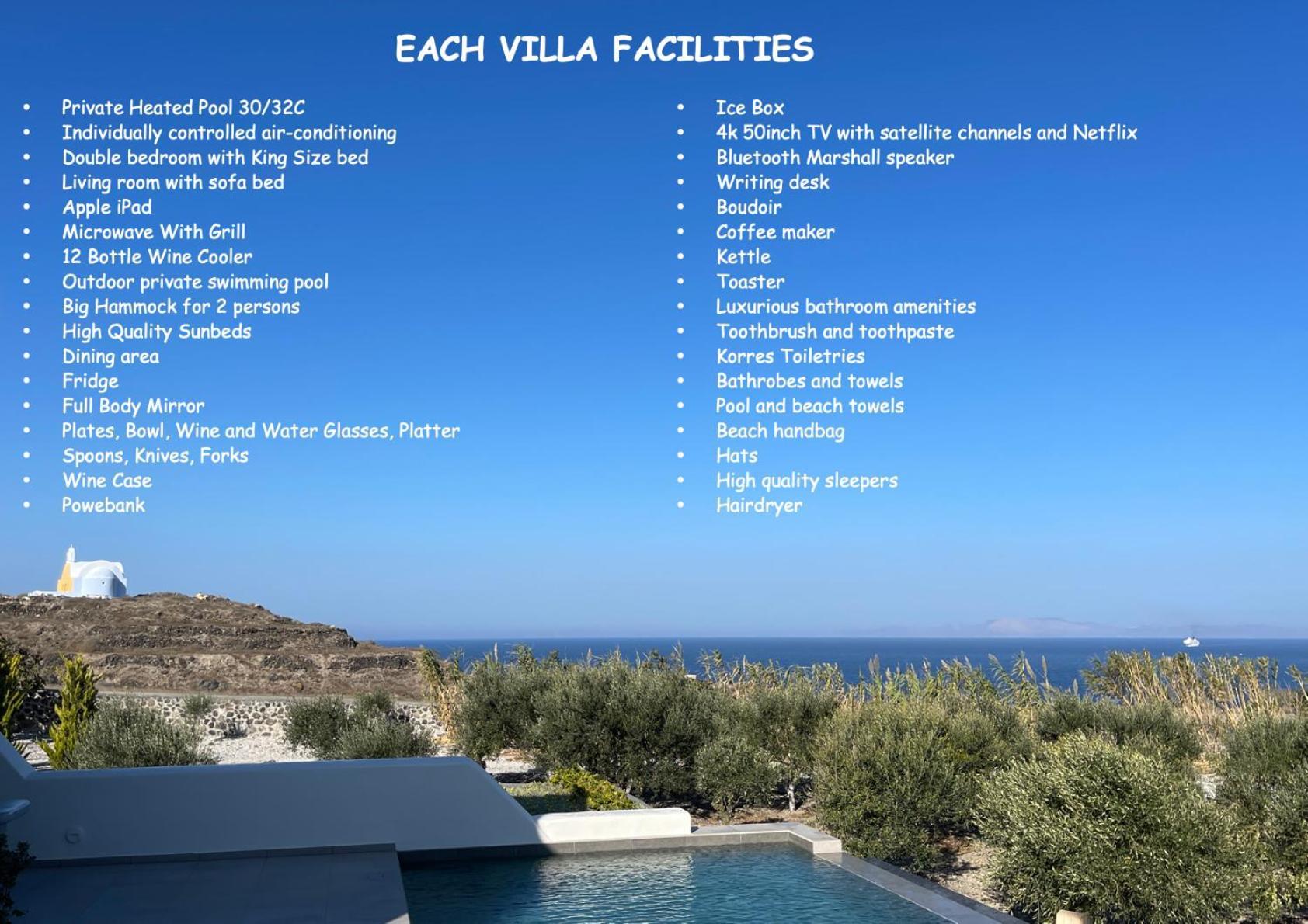 Saint John Oia-Exclusive Private Heated Pool Villas 外观 照片