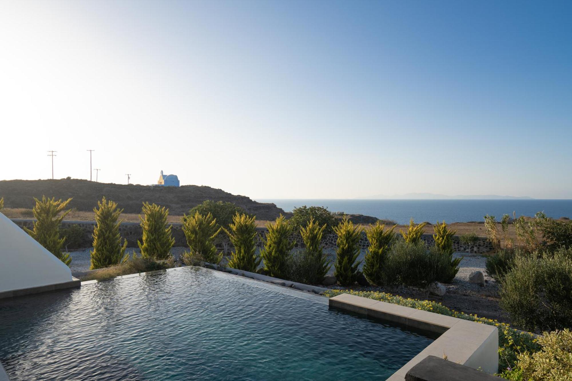 Saint John Oia-Exclusive Private Heated Pool Villas 外观 照片